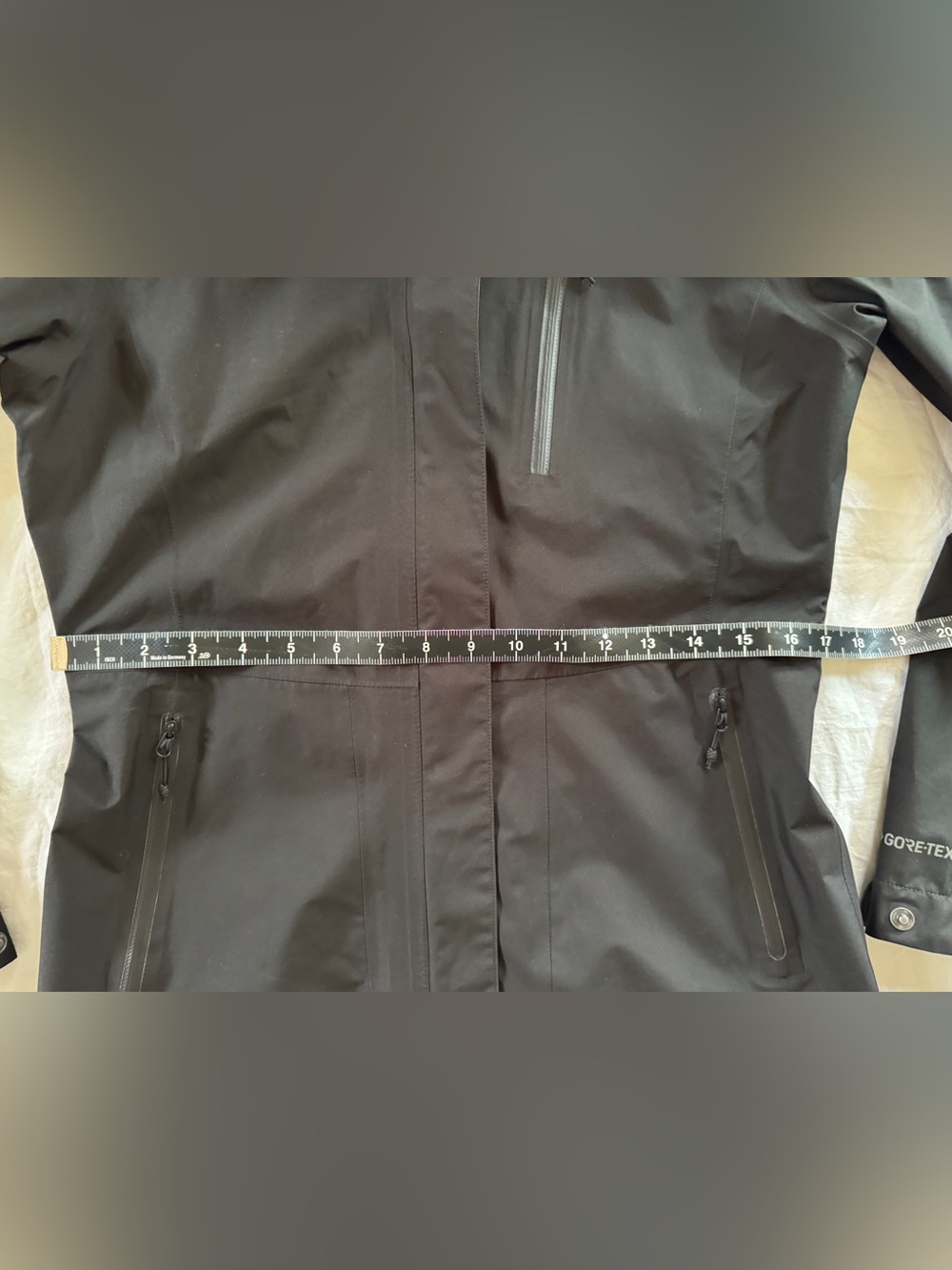 Outdoor Research Women’s Aspire Trench Rain Jacket - Black XS - Picture 7 of 16